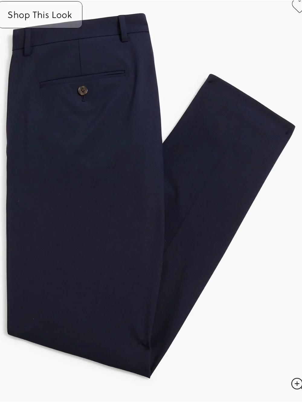 J. Crew Navy Slim Dress Pants 30 x 30